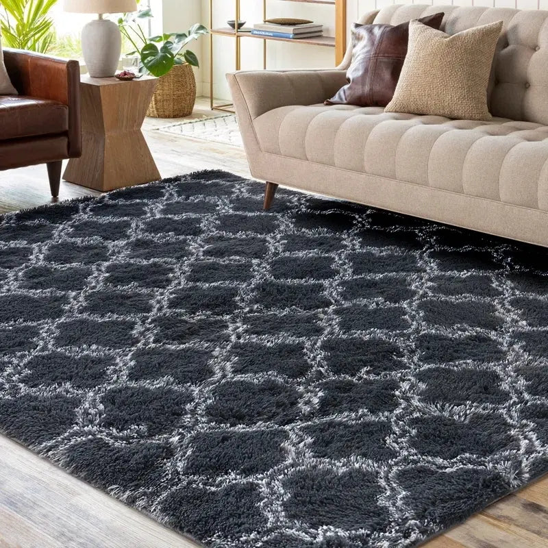 Ultra-Soft Faux Fur Area Rug – Luxury Plush Shag Carpet for Living Room & Bedroom | Non-Slip, Cozy Home Decor