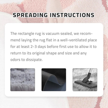 Ultra-Soft Faux Fur Area Rug – Luxury Plush Shag Carpet for Living Room & Bedroom | Non-Slip, Cozy Home Decor