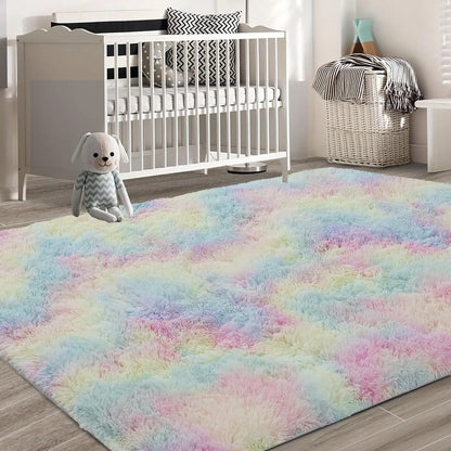 Ultra-Soft Faux Fur Area Rug – Luxury Plush Shag Carpet for Living Room & Bedroom | Non-Slip, Cozy Home Decor
