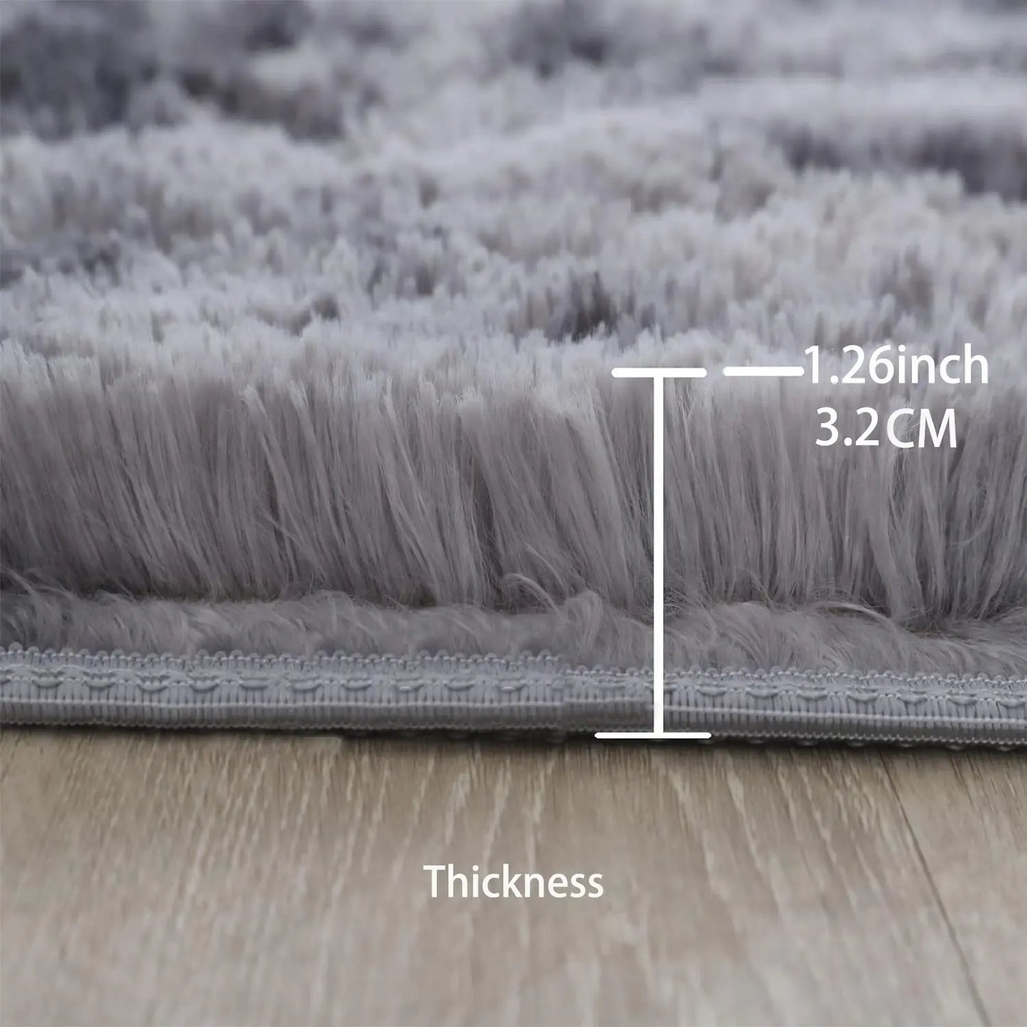 Ultra-Soft Faux Fur Area Rug – Luxury Plush Shag Carpet for Living Room & Bedroom | Non-Slip, Cozy Home Decor