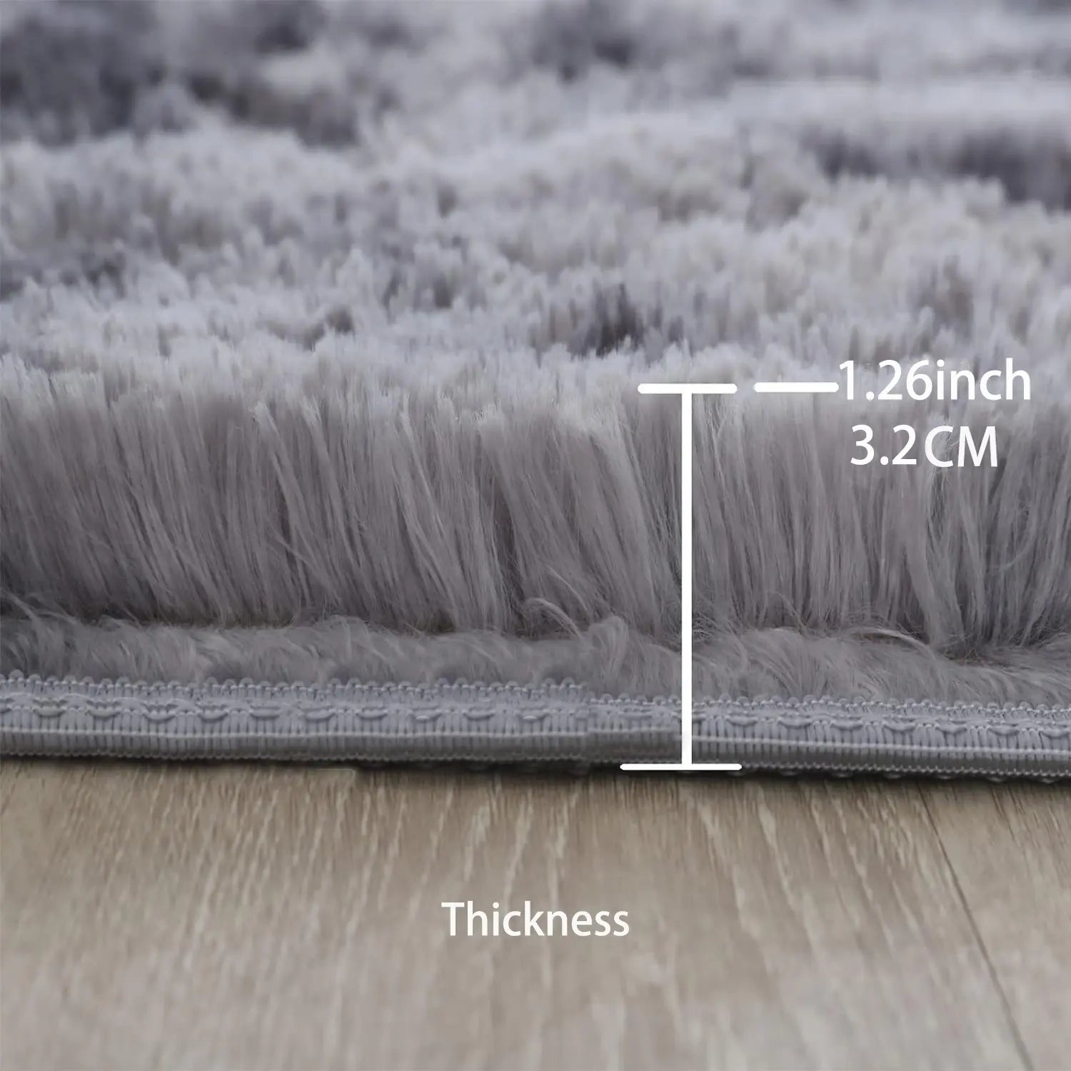 Ultra-Soft Faux Fur Area Rug – Luxury Plush Shag Carpet for Living Room & Bedroom | Non-Slip, Cozy Home Decor