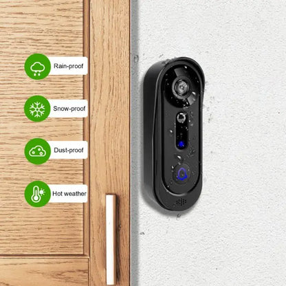 Video Doorbell Wireless 1080P,Alert, Night Vision,Indoor Chime,Two Way Audio,Battery Power,Only 2.4Ghz,Cloud Storage