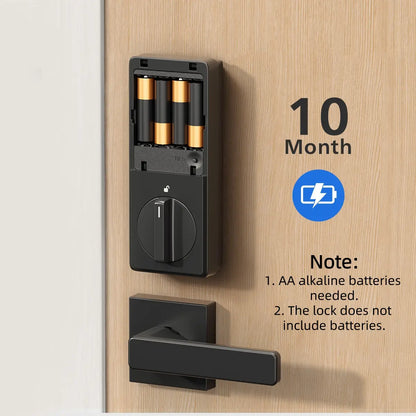 Philips Smart Fingerprint Door Lock, 5-In-1 Keyless Entry Deadbolt, App-Assisted Control, Built-In Wifi, 6-Month Battery Life L3