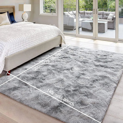 Ultra-Soft Faux Fur Area Rug – Luxury Plush Shag Carpet for Living Room & Bedroom | Non-Slip, Cozy Home Decor