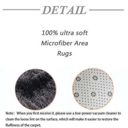 Ultra-Soft Faux Fur Area Rug – Luxury Plush Shag Carpet for Living Room & Bedroom | Non-Slip, Cozy Home Decor